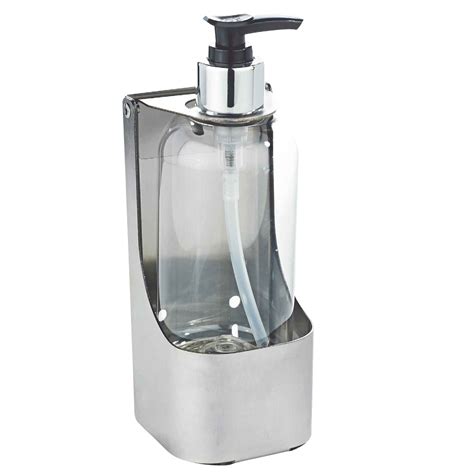 metal canister for liquid soap bracket|Metal Soap Bottle Holder .